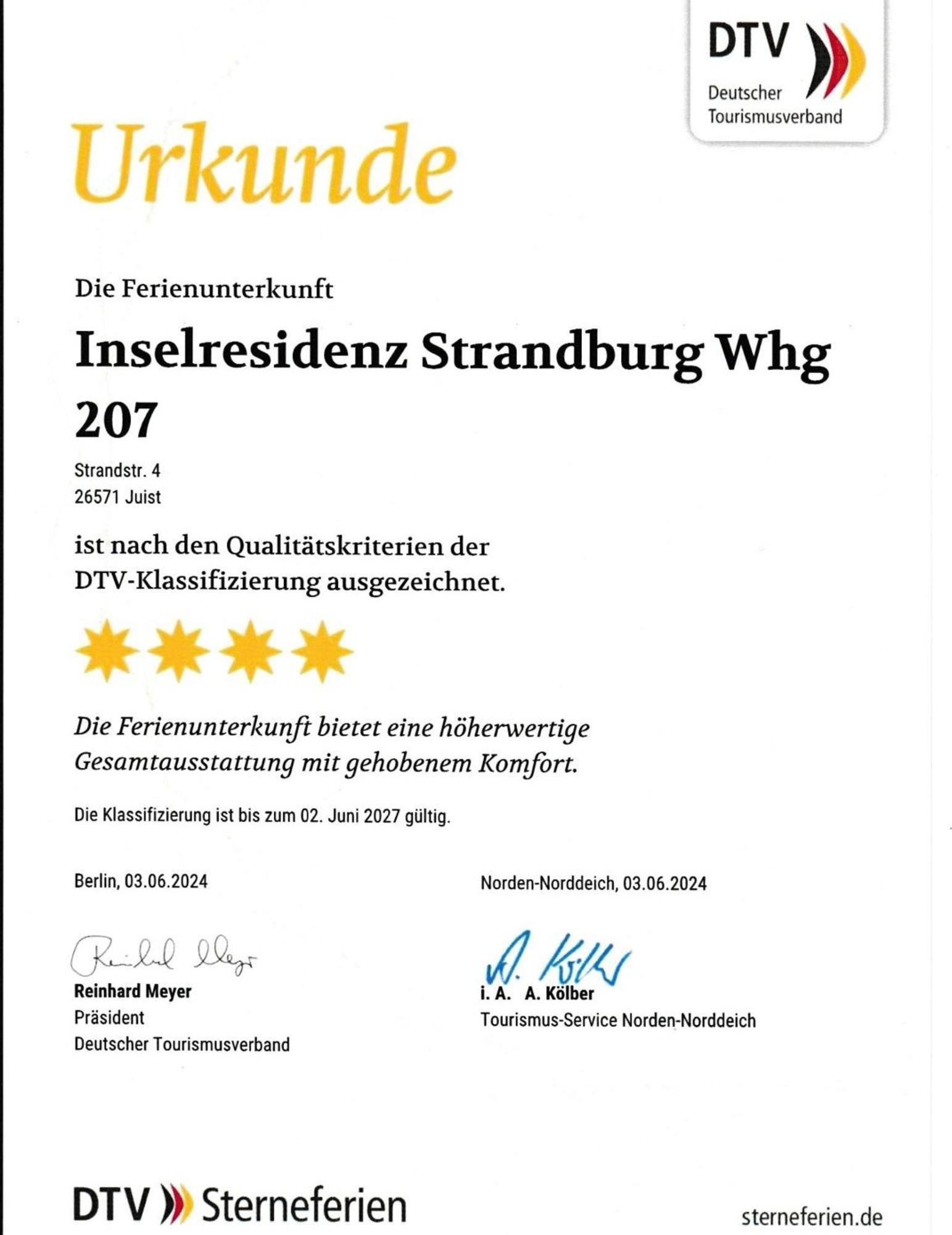 Strandburg 207 Juist Exterior photo
